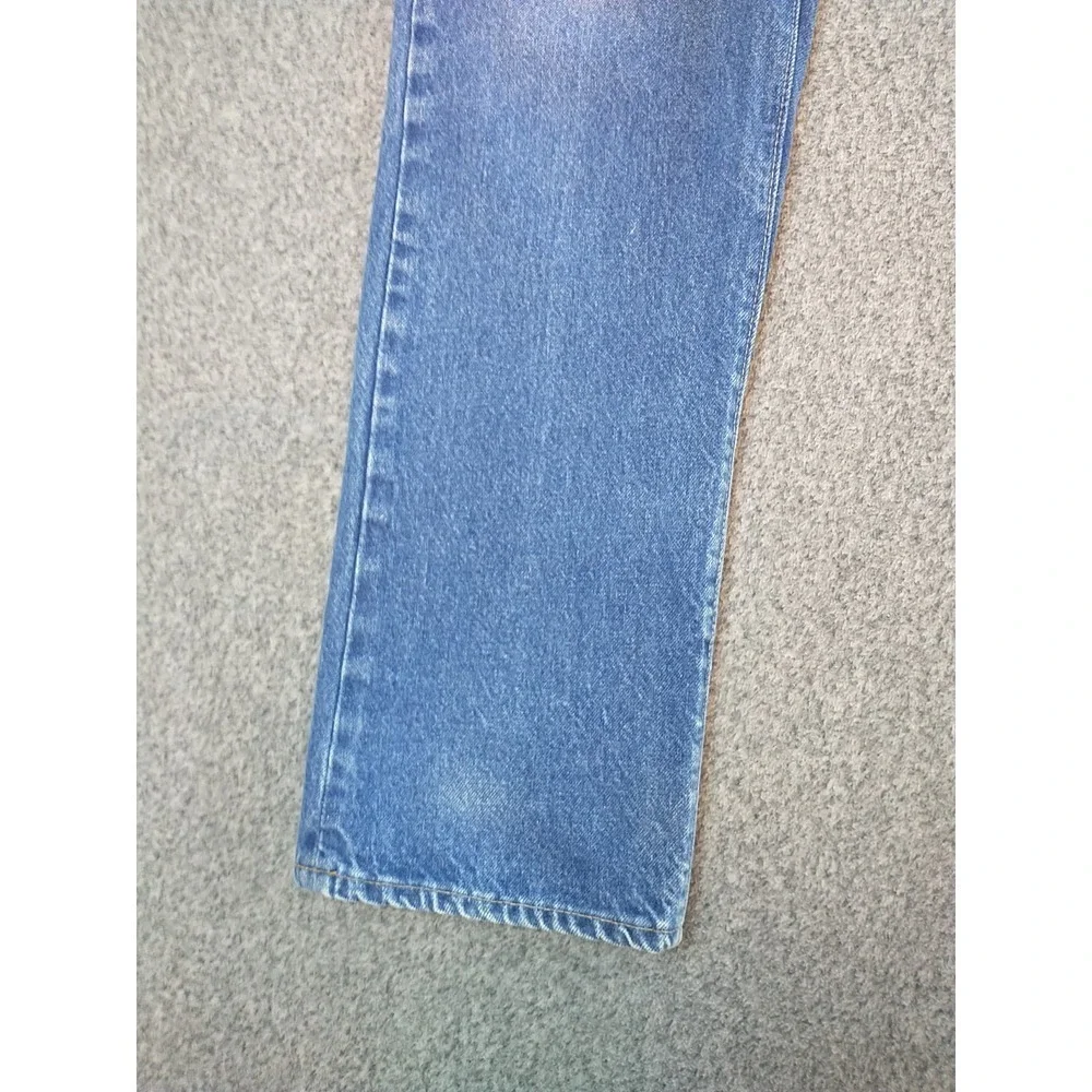 Vintage Levis Mens Medium Wash Straight Leg Denim Jeans Blue W34 L30